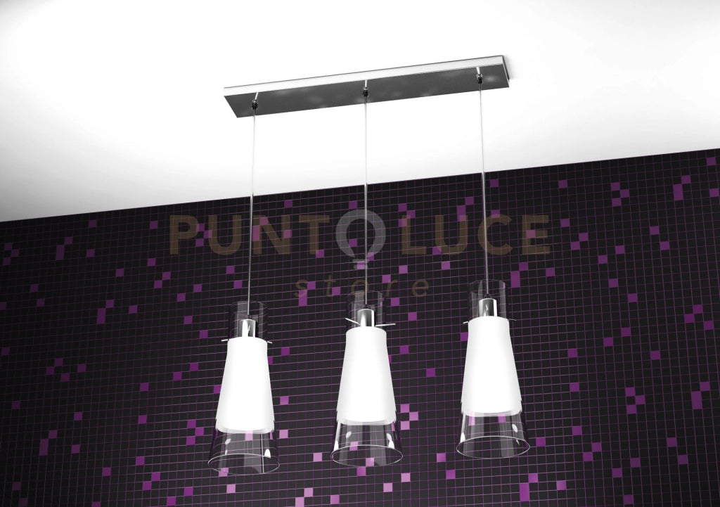 CONE SOSPENSIONE 3 LUCI 1079-S3