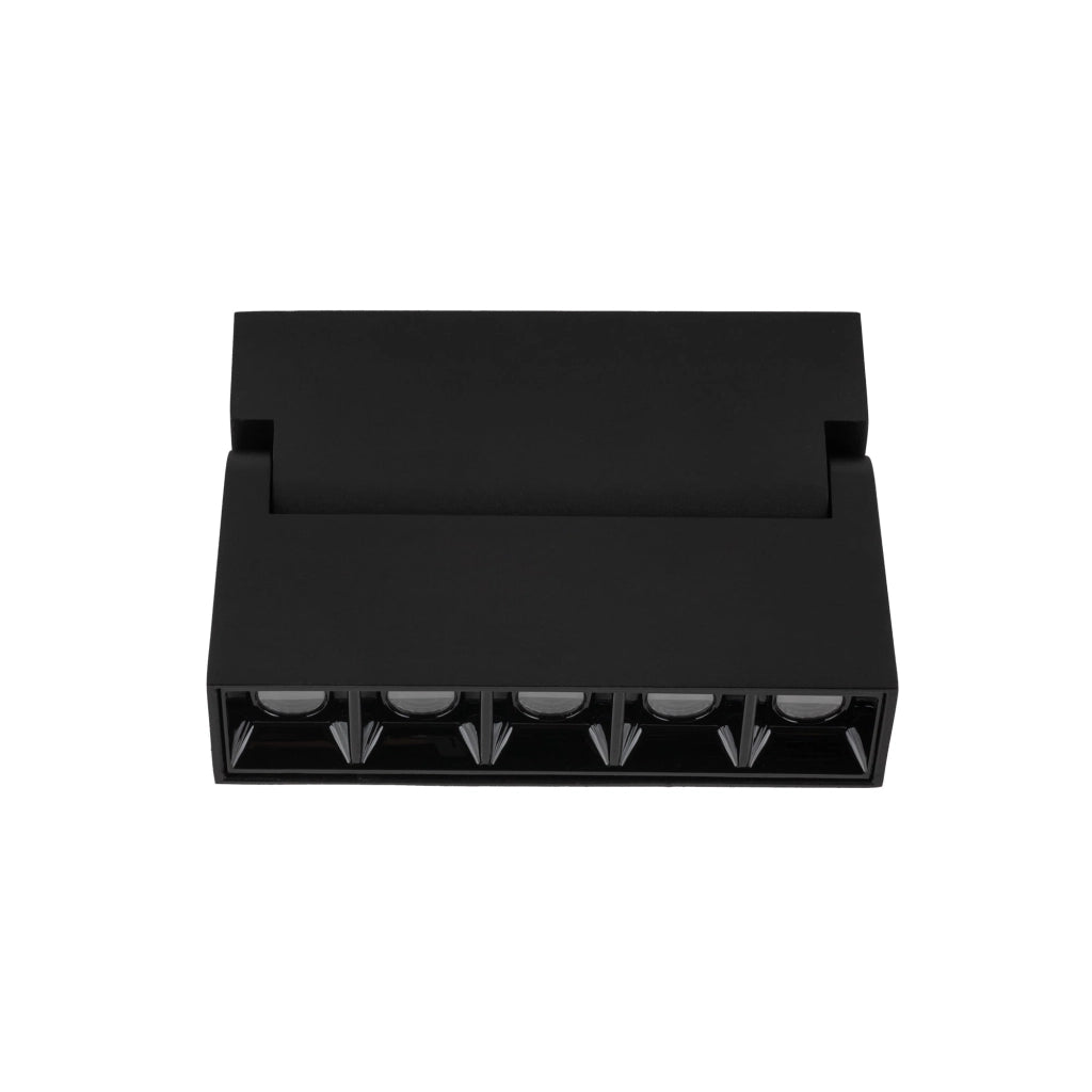 Nowodvorski Focus Mini LED faretto 5 luci 10W nero 3000K