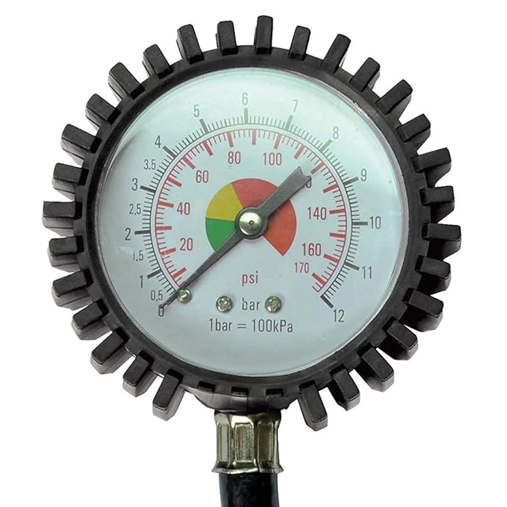 Manometro per Compressore 12 Bar Misuratore di Pressione Gomme