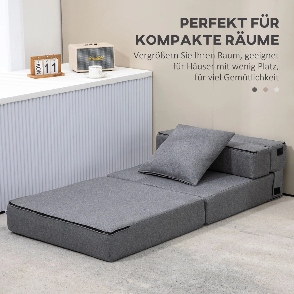 Poltrona Letto ¨C Minimal ¨C Grigio Scuro 70x70x61