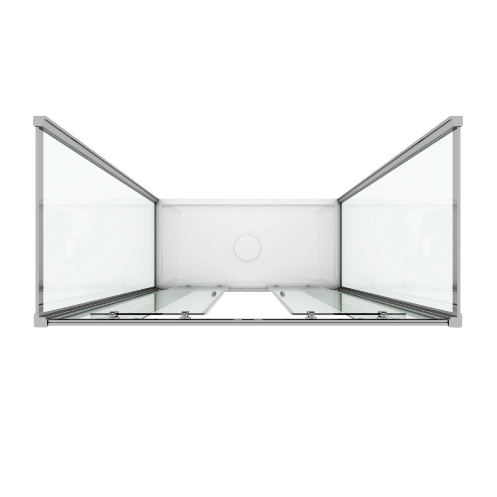 Box Doccia 3 lati 70x150x70 CM H198 stampato C mod. Young Trio 2 Ante