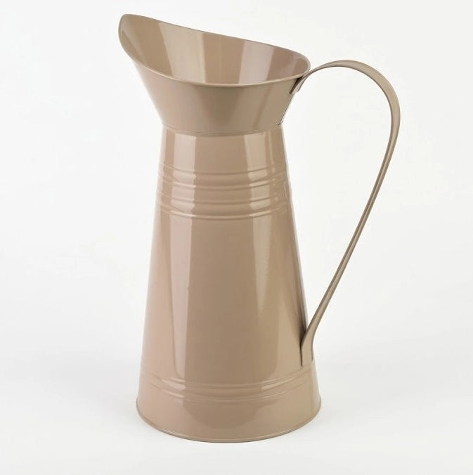 Vaso metallo Mondex Roger 27x17x38,5 cm beige 1 pz