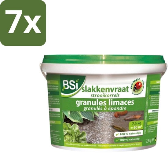 Lotta alle lumache - Confezione in bulk - 2,5 kg - 7 pezzi