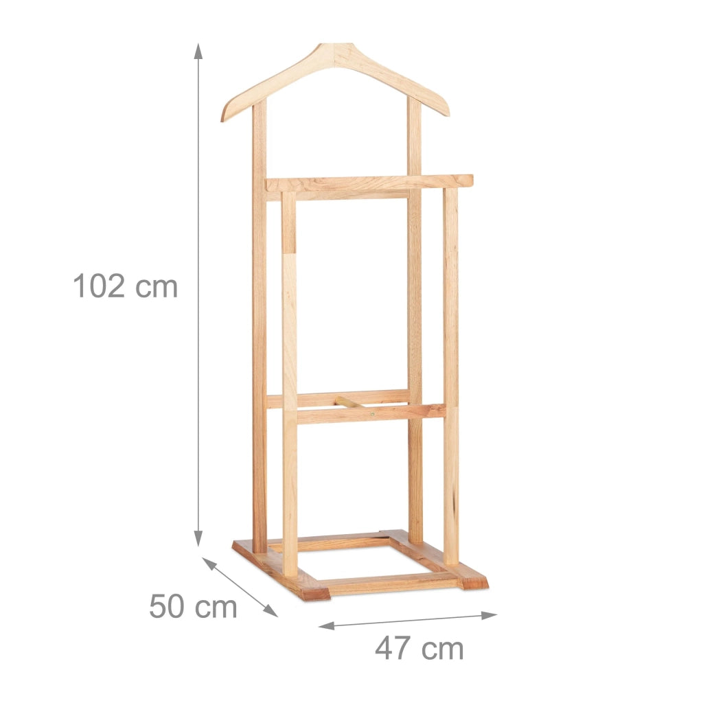 Servomuto appendiabiti autoportante 102 cm in legno 13_0002918