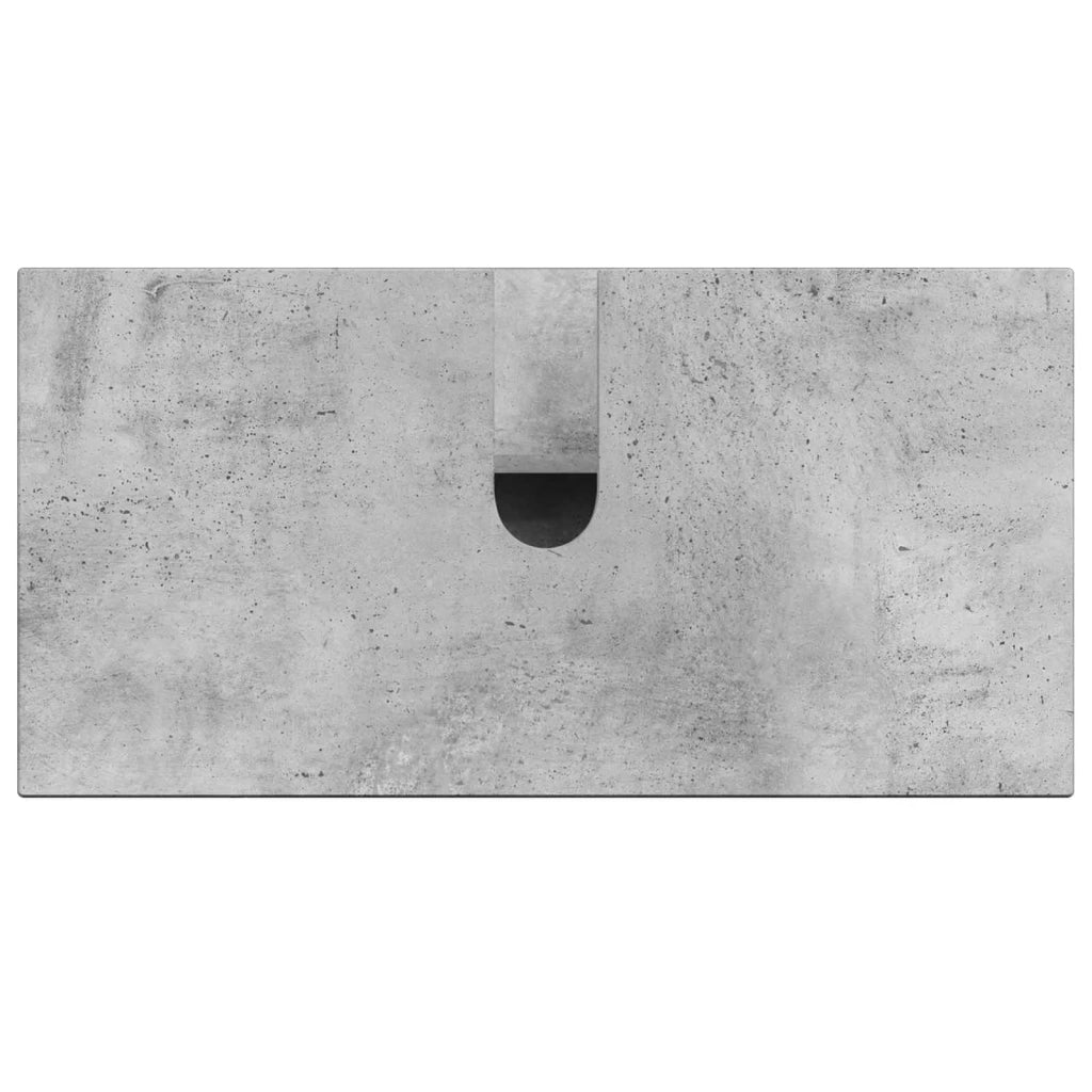 Armadio per Lavabo da Bagno DELFT Grigio Cemento 897018