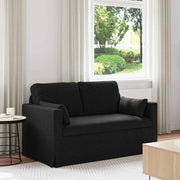 Divano Nero 139 x 78 x 80 cm Tessuto 42024357