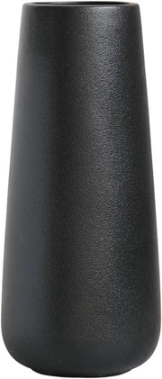 Vaso Ceramico - Stile Minimalista - 28 CM - Nero