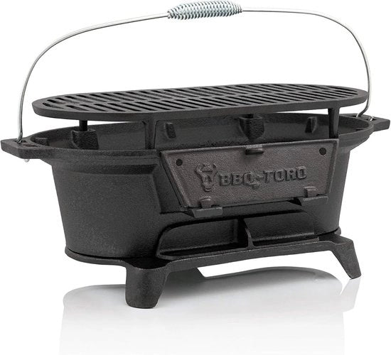 Grill a Ghiaccio Portatile per Camping e Giardino - 50 x 25 cm