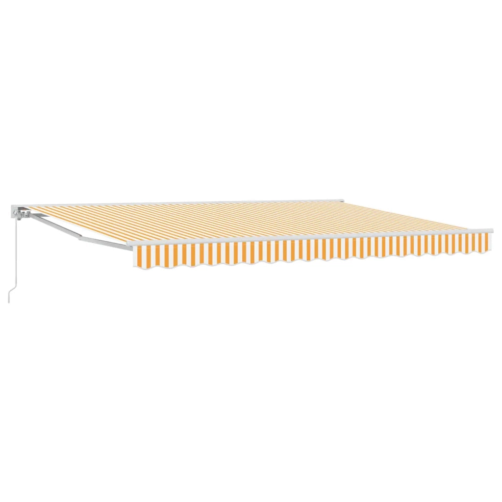Tenda retrattile manuale Giallo 4 × 3 m 3420251