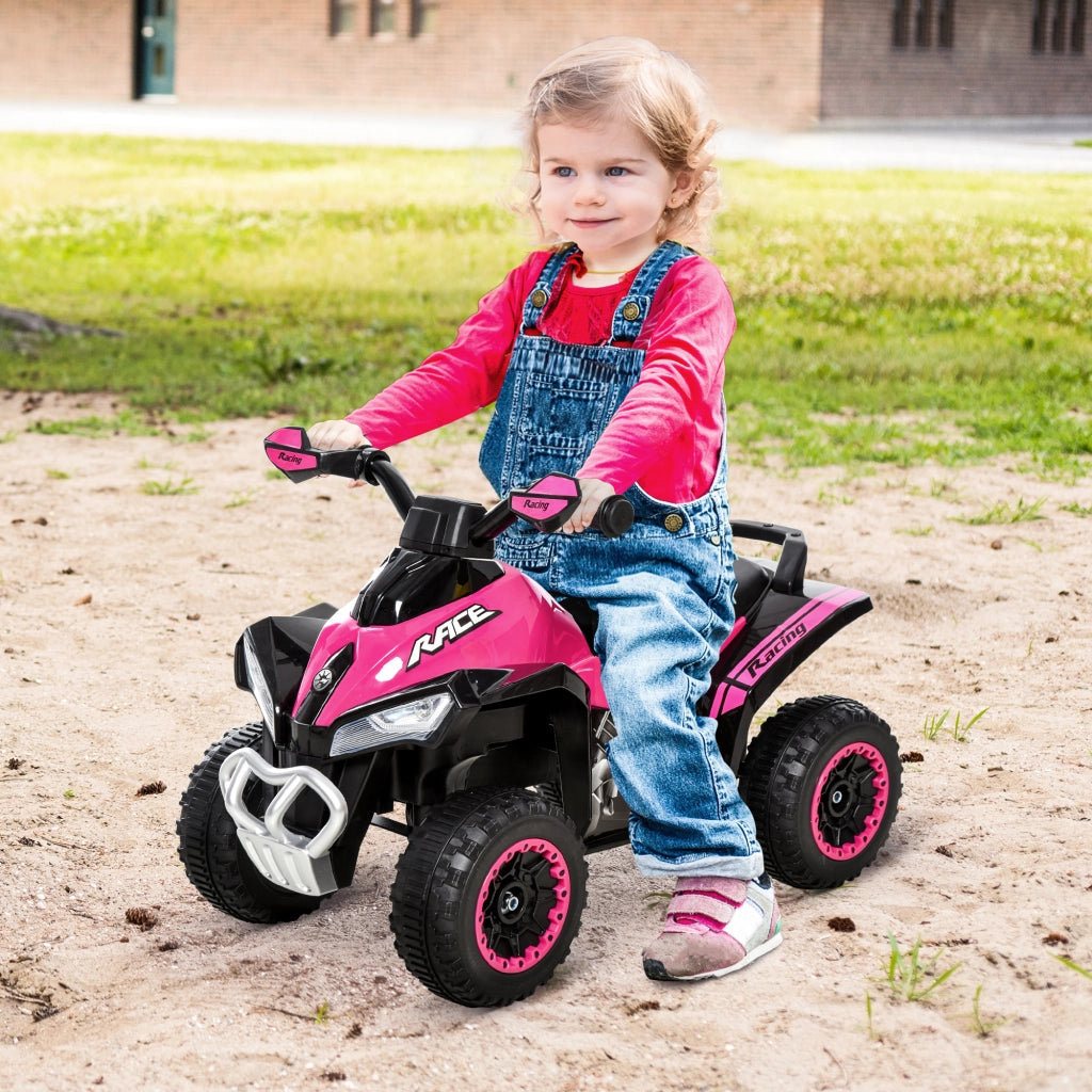 Quadriciclo per bambini ¨C Minimal ¨C rosa e nero 67.5x38x44 cm