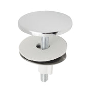 COPRIFORO PER LAVABO IN OTTONE TIPO PESANTE- Cromo- DH- pezzi 1