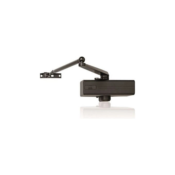 Assa Abloy 45110 564Plus Chiudiporta Aereo Multiforza Regolabile 2-5 con Fermo colore Argento