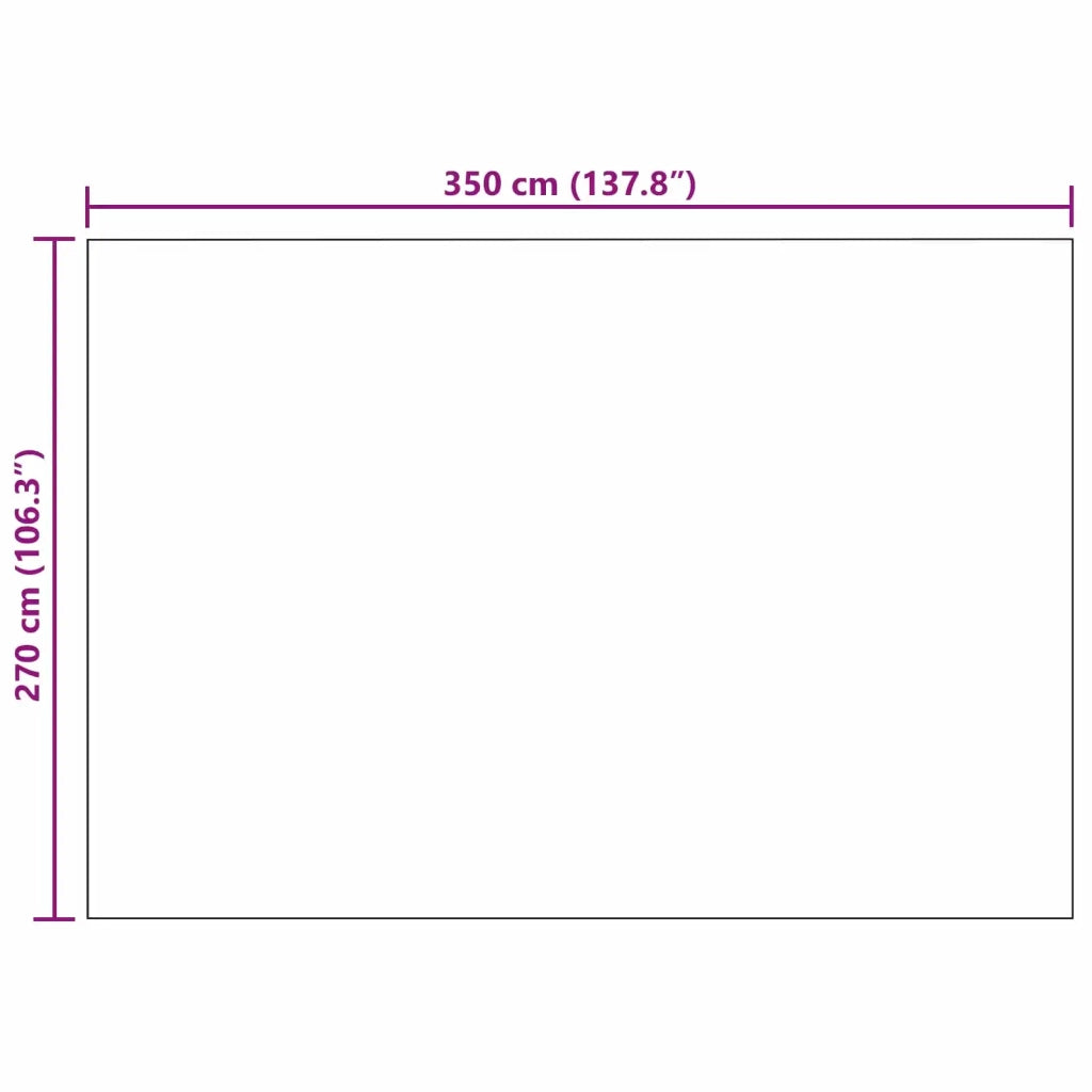 Coperta Crema 350 x 270 cm Panno 42017127