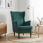 Poltrona Verde Scuro Tessuto 42029886