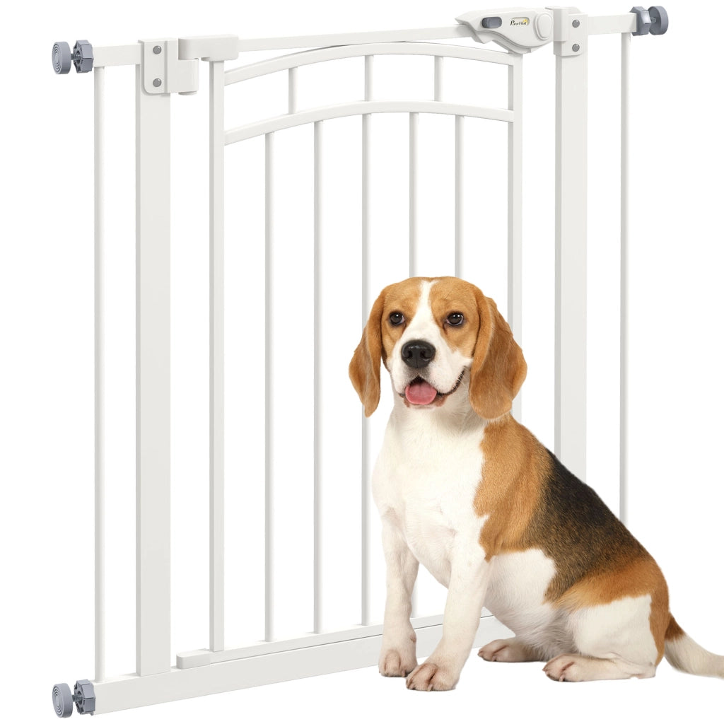 Barriera di sicurezza per bambini e cani ¨C Minimal ¨C 74-80x76 cm bianco