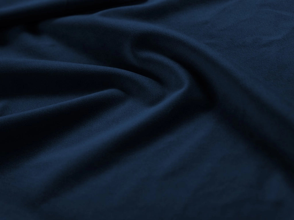 Cosmopolitan Design - Divano panoramico "Bali" 7 posti in velluto blu reale 