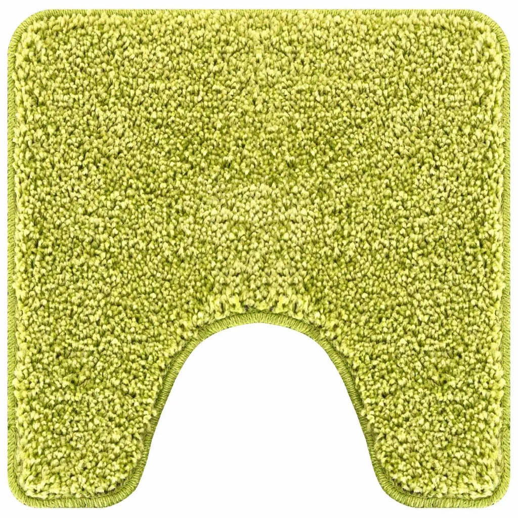 Set di tappetini antiscivolo per il bagno 3 pcs Verde PP 4019869