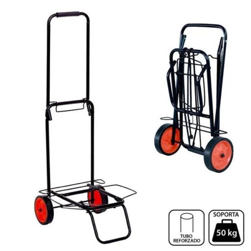 Carrello portatutto per spiaggia 34x45x100 cm