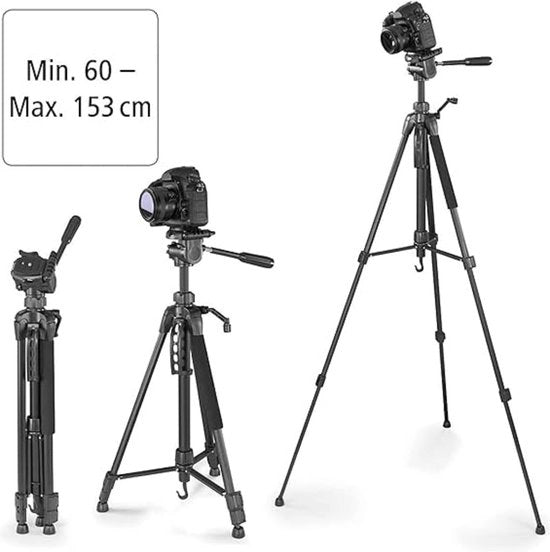 Stativo per fotocamera / Tripode in alluminio per viaggi