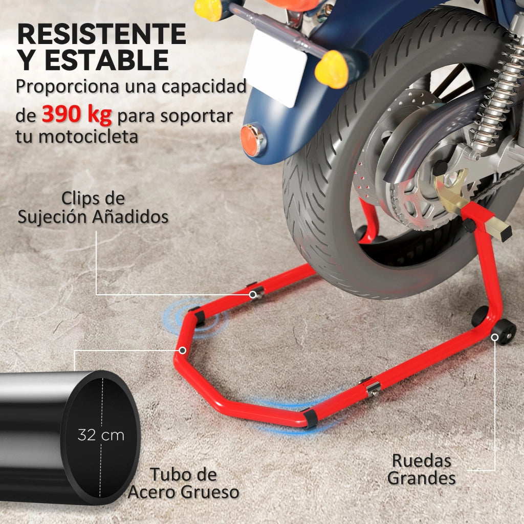 Supporto Ruote Motocicletta Anteriore e Posteriore ¨C Minimal ¨C 390 kg
