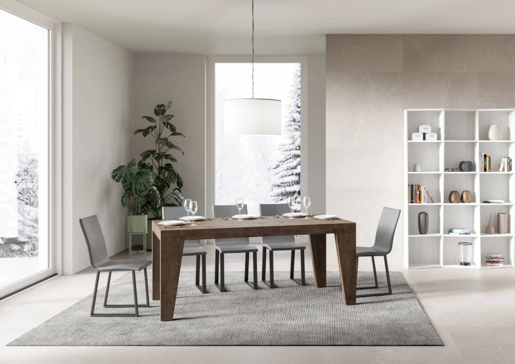 Tavolo Allungabile 180/440x90x77 cm Naxy Premium Noce