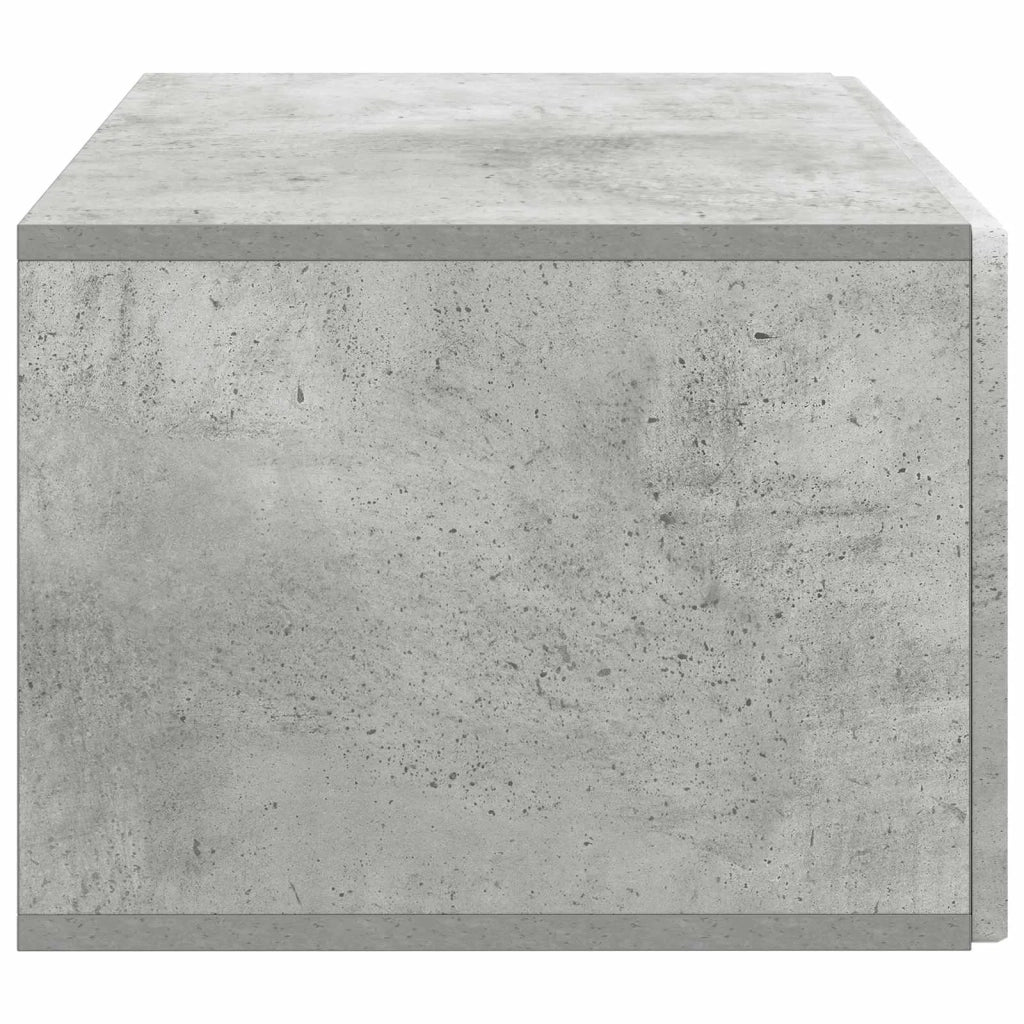 Mobile Porta TV da Muro-Credenza per TV sospesa Grigio Cemento 59,5 x 41 x 30 cm 935902