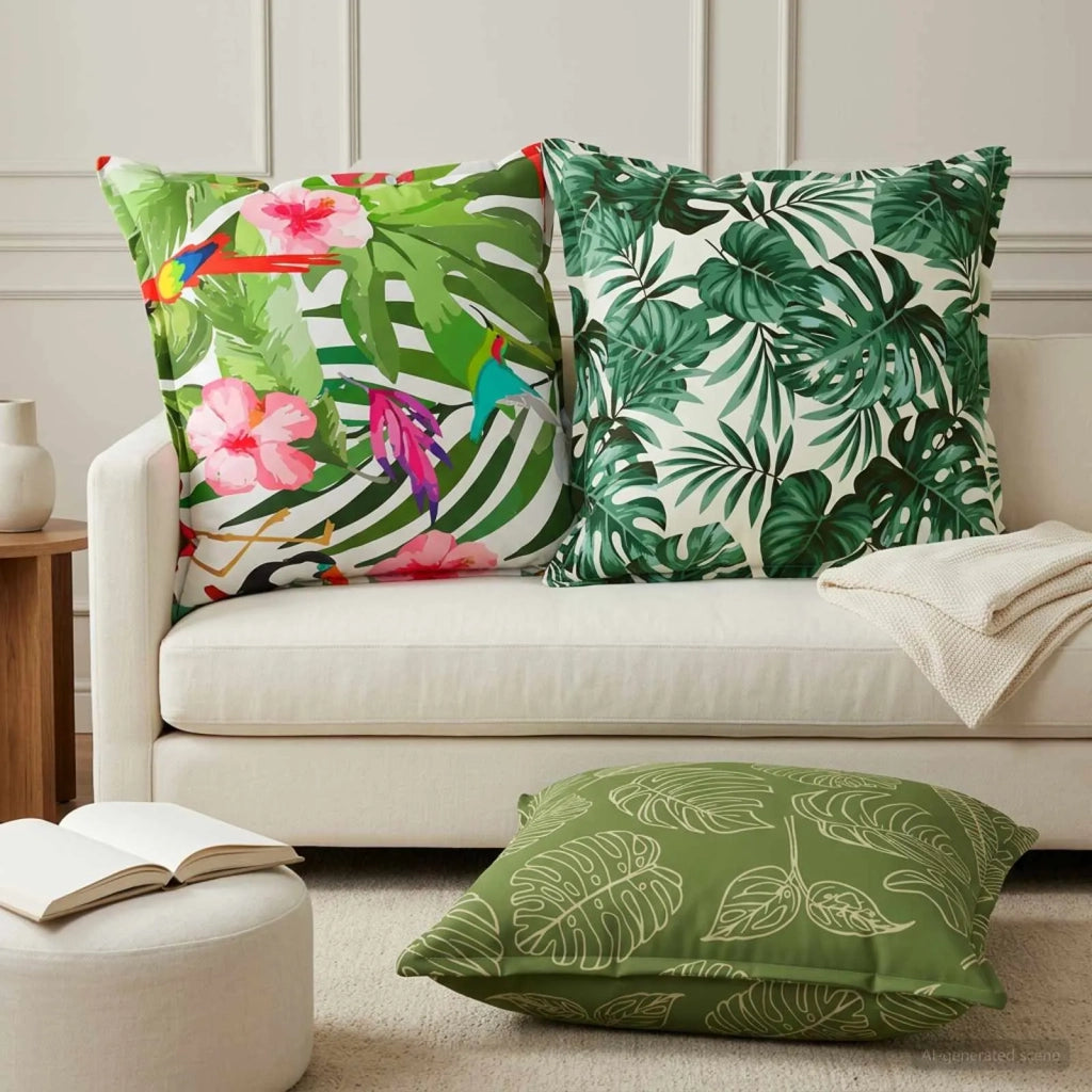 Federa 6 pz HOUTEN Multicolore 80 x 80 cm Poliestere 921722