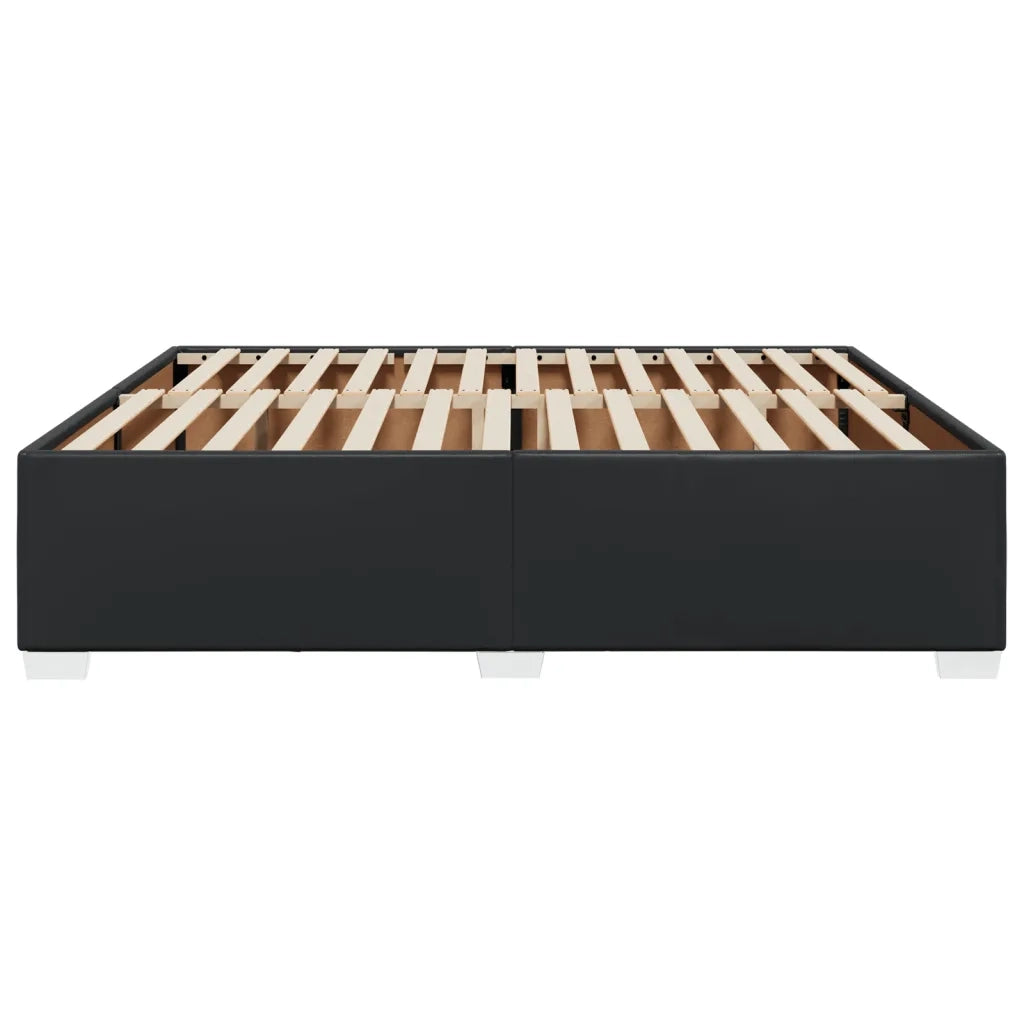 Giroletto Nero 180x200 cm in Similpelle