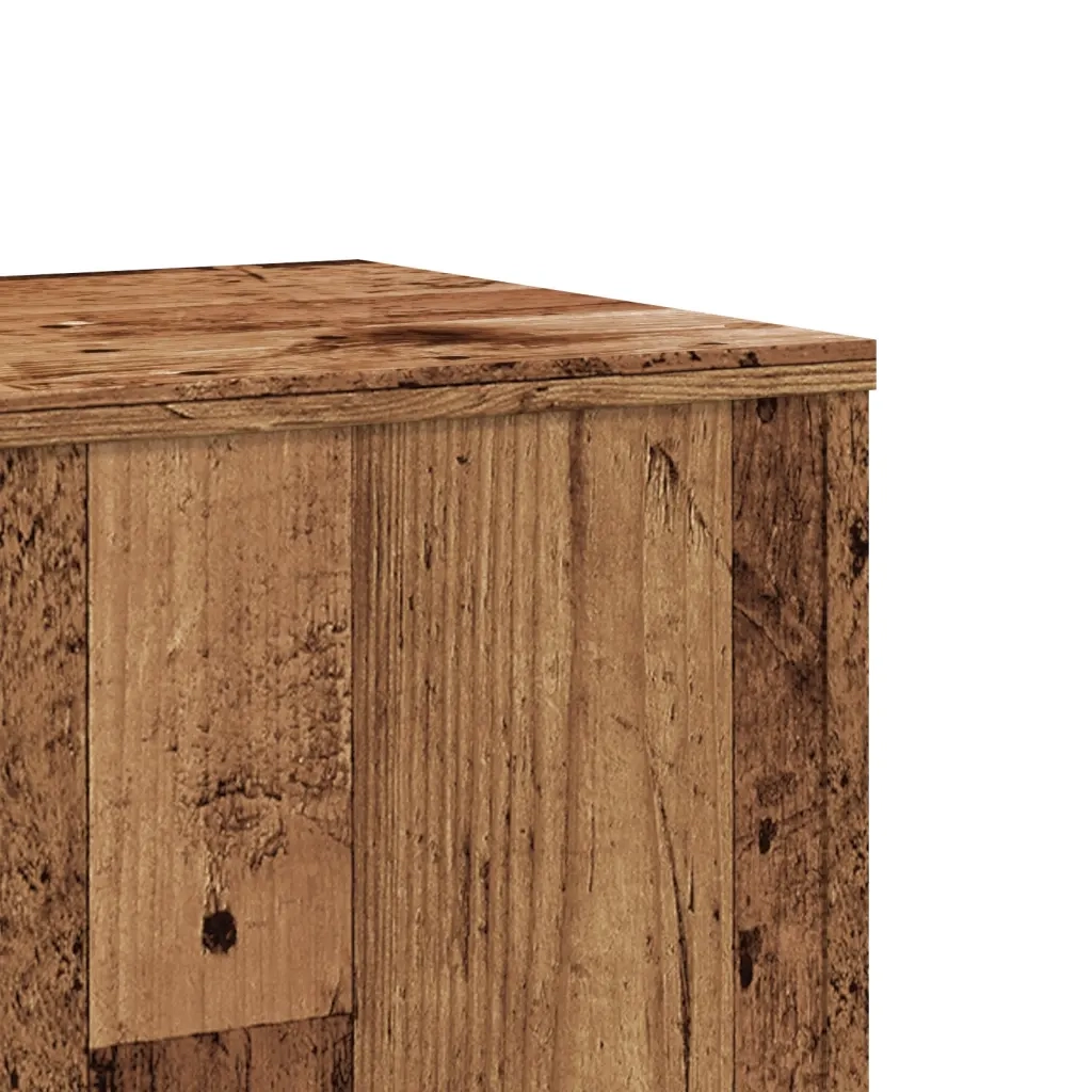 Supporti per piante | Sostegno per piante 2 pz Legno Vecchio 33x33x100 cm Multistrato
