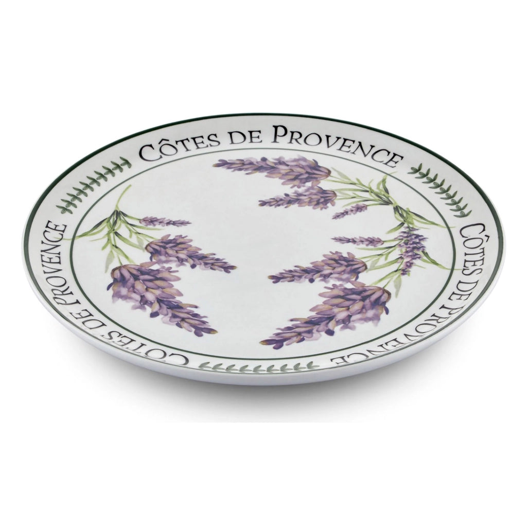 Nilebava, Servizio Piatti Colore Struttura Viola, Bianco