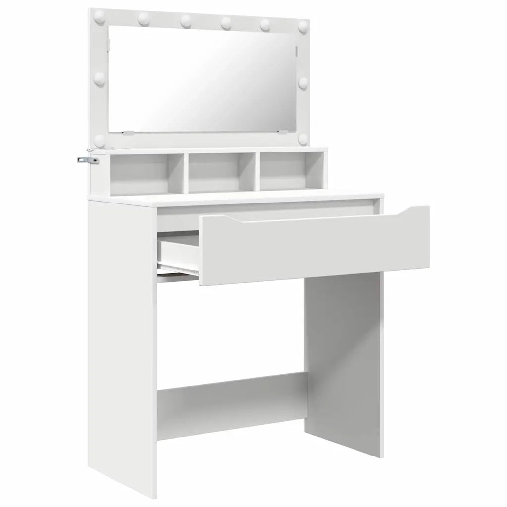 Tavoli da Trucco per Camera da Letto Bianco 80 x 39,6 x 135 cm 888967