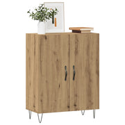 Credenza-Buffet-Armadio da cucina Rovere Artigianale 69,5x34x90 cm in Legno Multistrato 183019