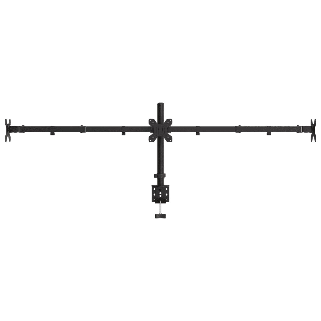 Supporto per Monitor Triplo in Acciaio Nero VESA 75/100 mm CFW7325718