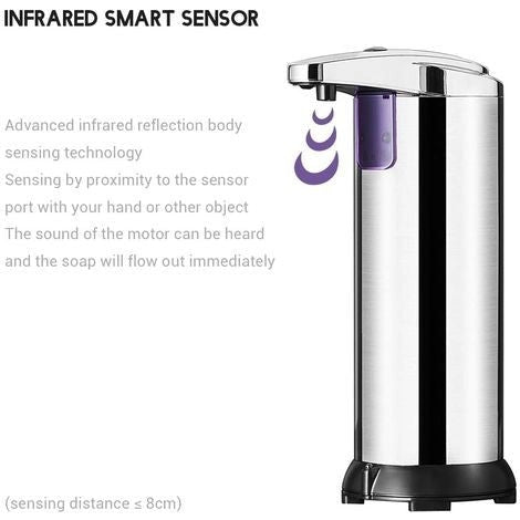 Erogatore sapone automatico sensore a infrarossi dosatore automatico