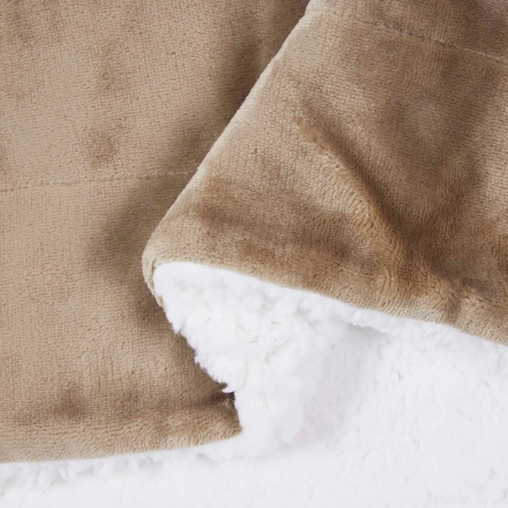 Coperta Cammello 130 x 150 cm Panno 42016977