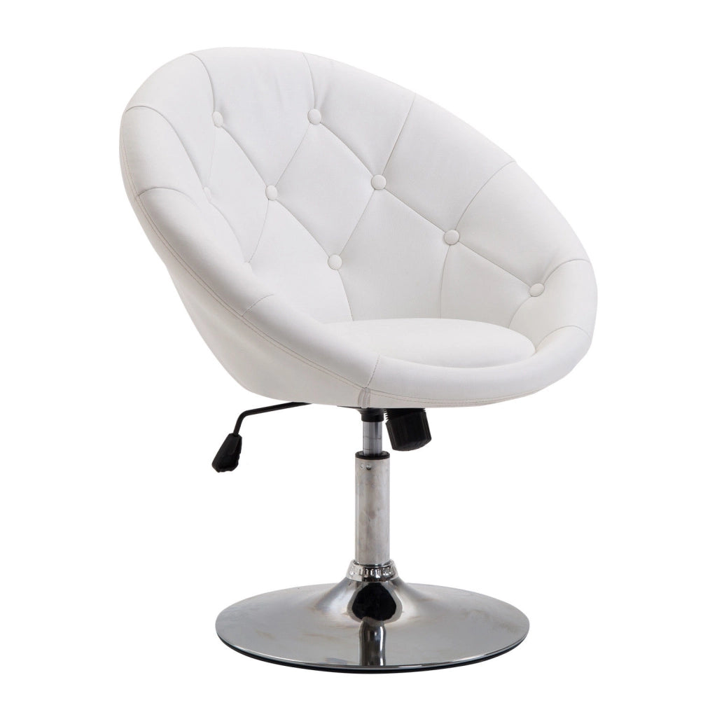 Poltrona Relax in Pelle ¨C Minimal ¨C Bianco