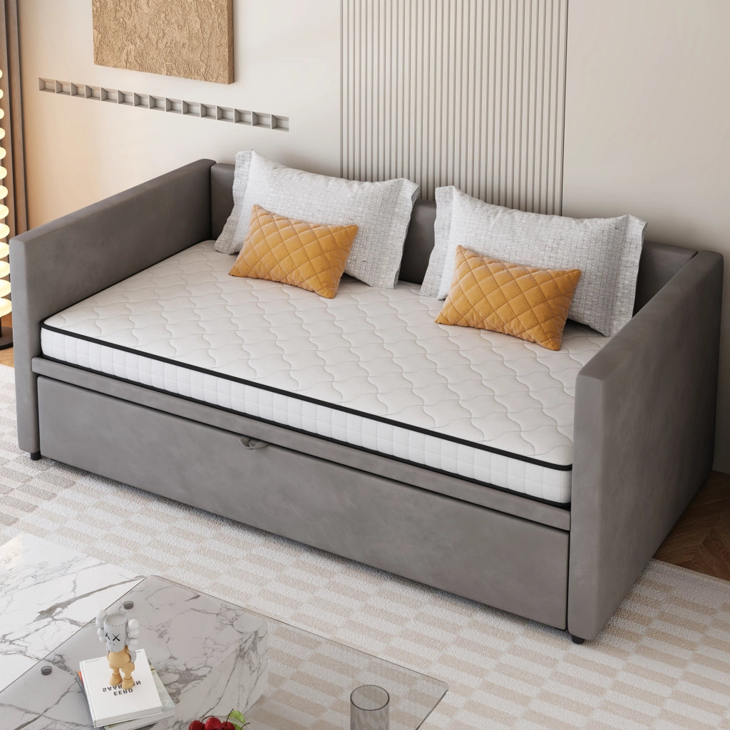 Materasso a molle insacchettate bianco 90x200 cm