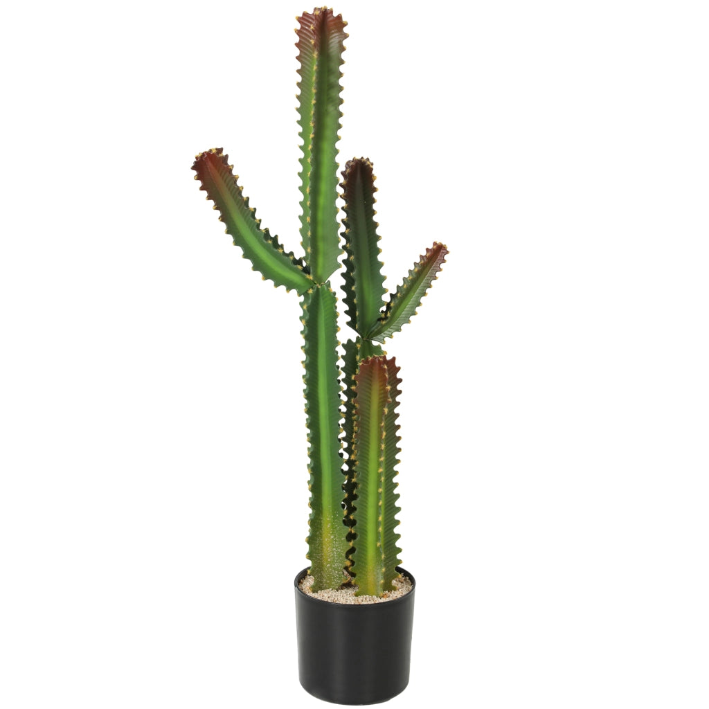 Albero Cactus Artificiale in Vaso ¨C zephmum ¨C Verde 111 cm