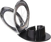 Egg Slicer - 2 cavi - acciaio inossidabile - argento - accessorio da cucina