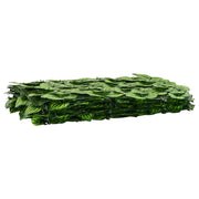 Paravento da Balcone | Schermo per balcone con foglie Verde e Giallo 400 x 150 cm