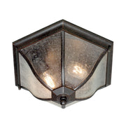 Plafoniera esterna bronzo anticato 2xE27 60W Elstead New England