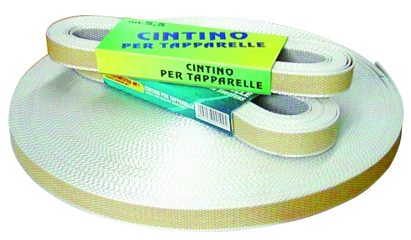 CINTINO PER TAPPARELLE rafia bicolore mt. 5,5