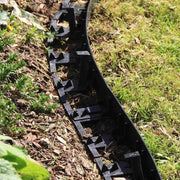 Gazonrand nero - protezione per giardino - 10 metri