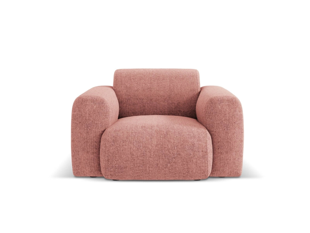 Cosmopolitan Design - Poltrona "Nolio" 2 posti in ciniglia rosa 