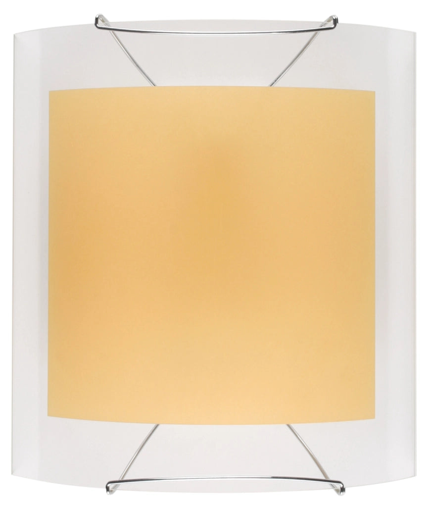 Applique Gift 1 luce E27 beige vetro Candellux