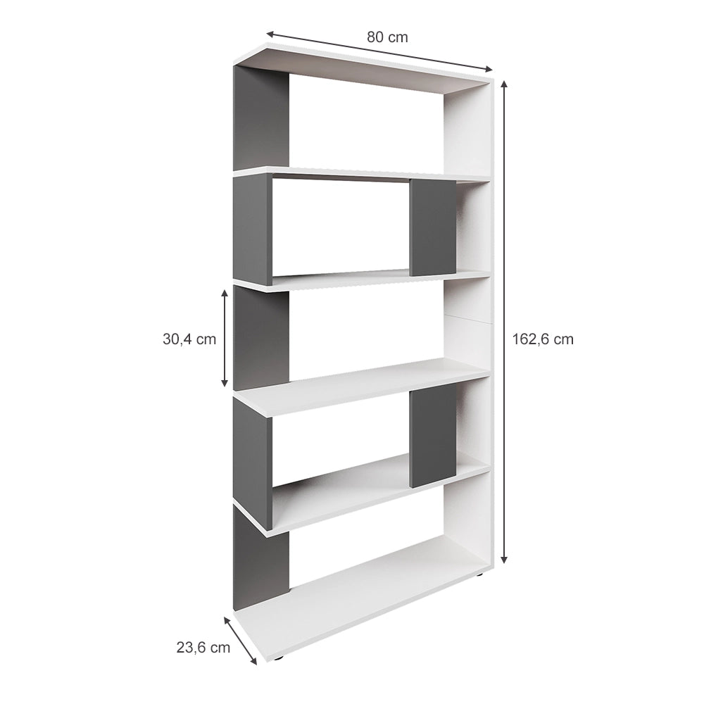 Vicco Divisorio per ambienti Antracite 80 x 162.6 cm