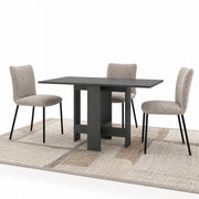 Tavolo consolle allungabile Artemio 30-130x76 cm Salvaspazio Legno Antracite
