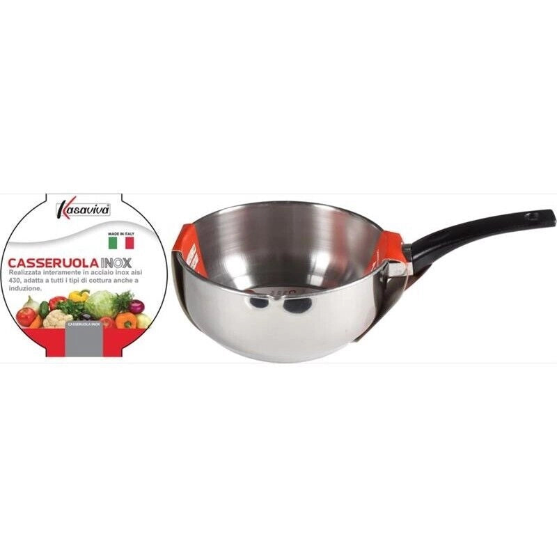 CASSERUOLA INOX 12CM