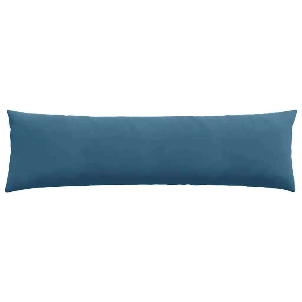 Cuscini da Divano 2 pz-Set di 2 Cuscini per Sofa Blu 145 x 40 cm Tessuto in Cords 496347
