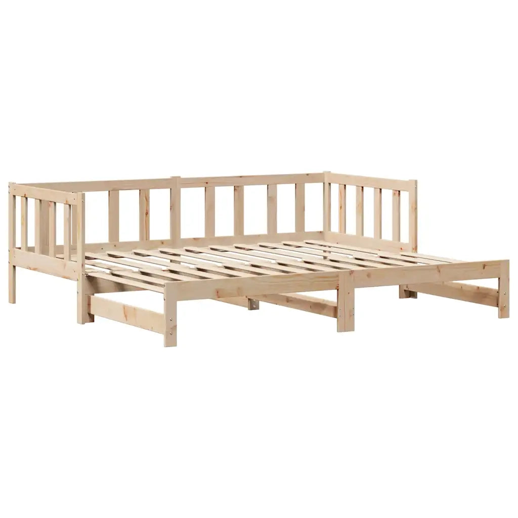 Divano Letto Estraibile con Cassetti senza Materasso 90x200 cm
